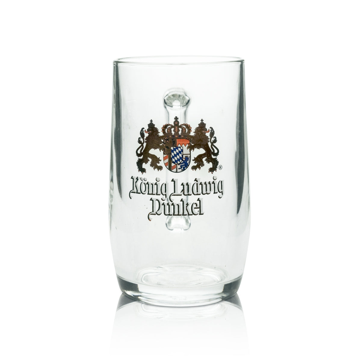 6x szklany dzbanek do piwa King Ludwig 0.5l ciemny Sahm – Widok 2