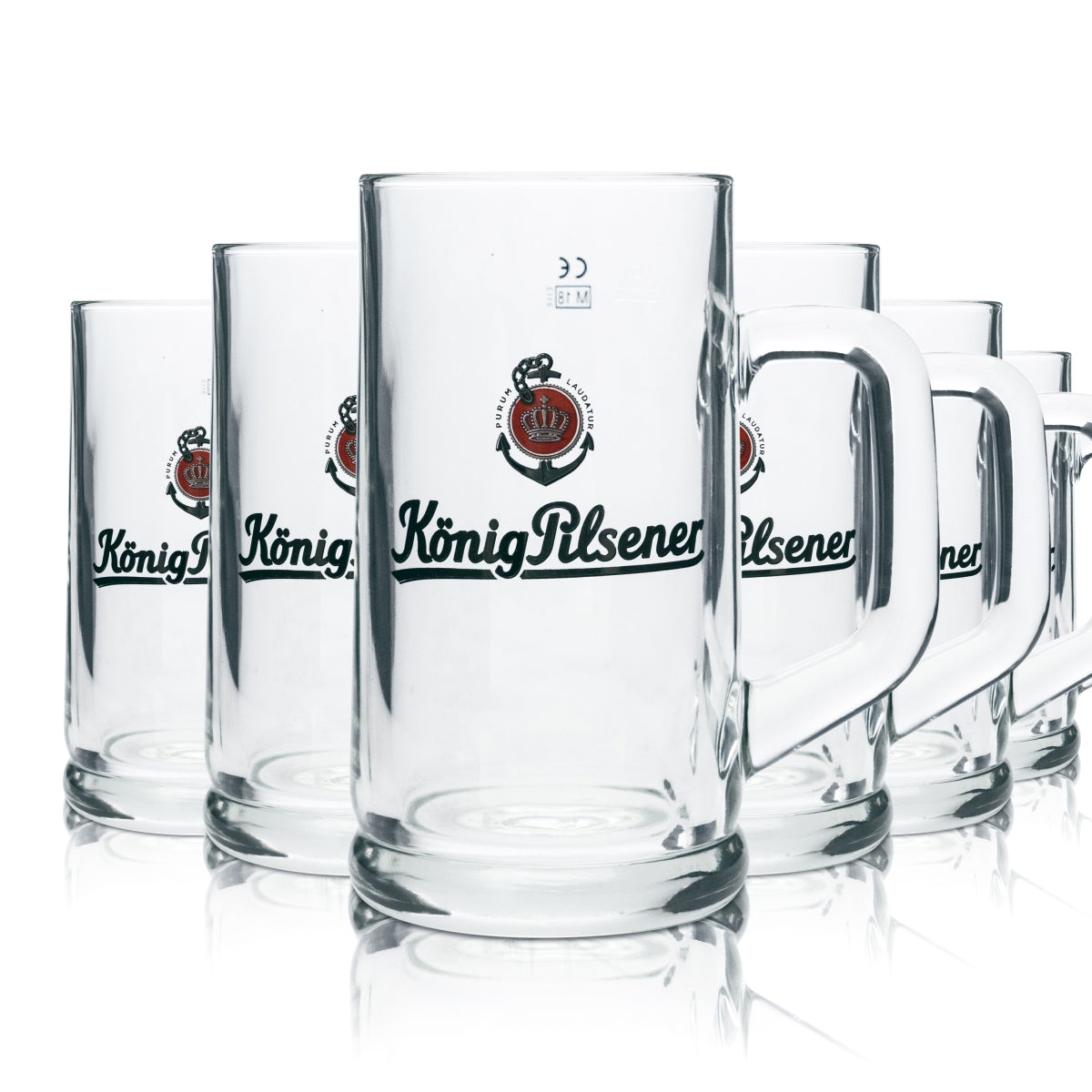 6x szklanka do piwa König Pilsener 0,5l kufel Seidel szklanki browar Gastro Beer