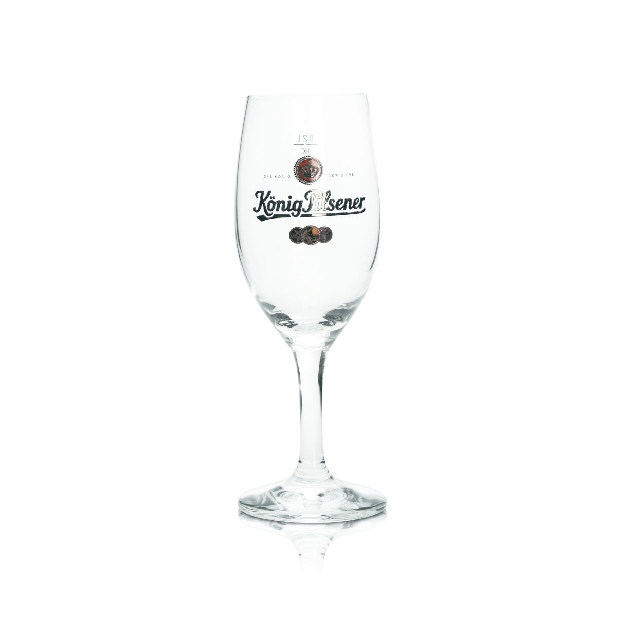 6x König Pilsner szklanka 0.2l goblet tulipan szklanki do piwa gastro kalibrowane pilsner pub – Widok 2