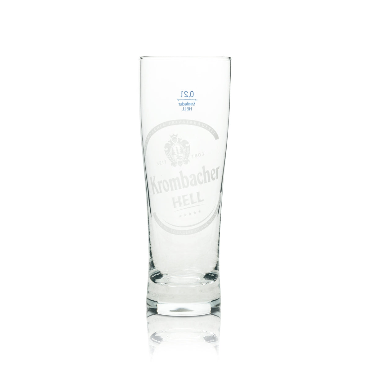6x Szklanka do piwa Krombacher 0,2l Kufel Hell Sahm Willi Pils Szklanki do piwa browarniczego – Widok 2