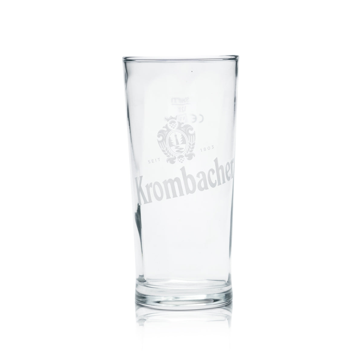 6x Krombacher Szklanki do piwa 0,2l Kufle Bar Gauged Gastro Pils Pub Bar – Widok 2
