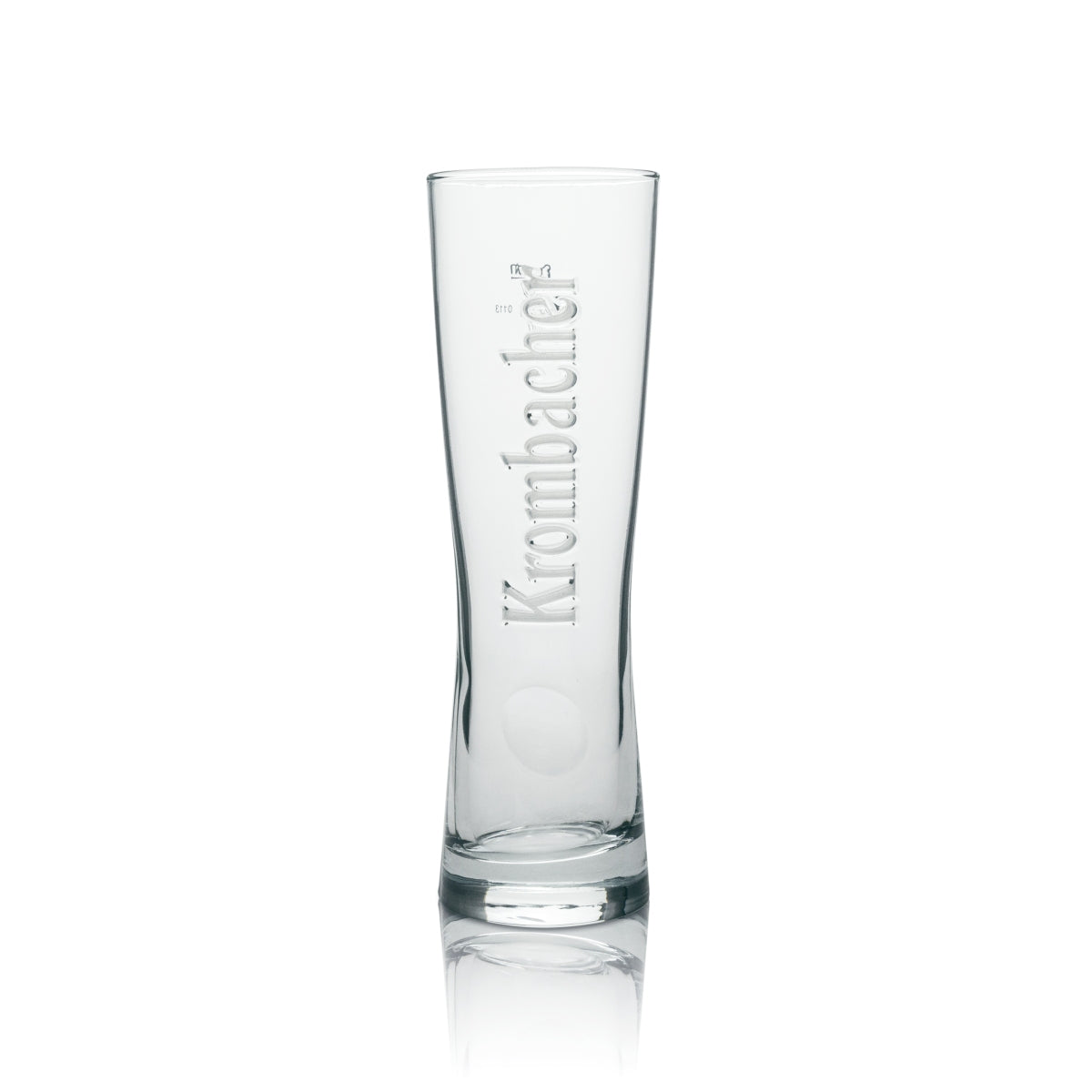 6x Krombacher Glass 0.3l Beer Goblet Tulip Star Cup Relief Glasses Pils Gastro Bar – Widok 2