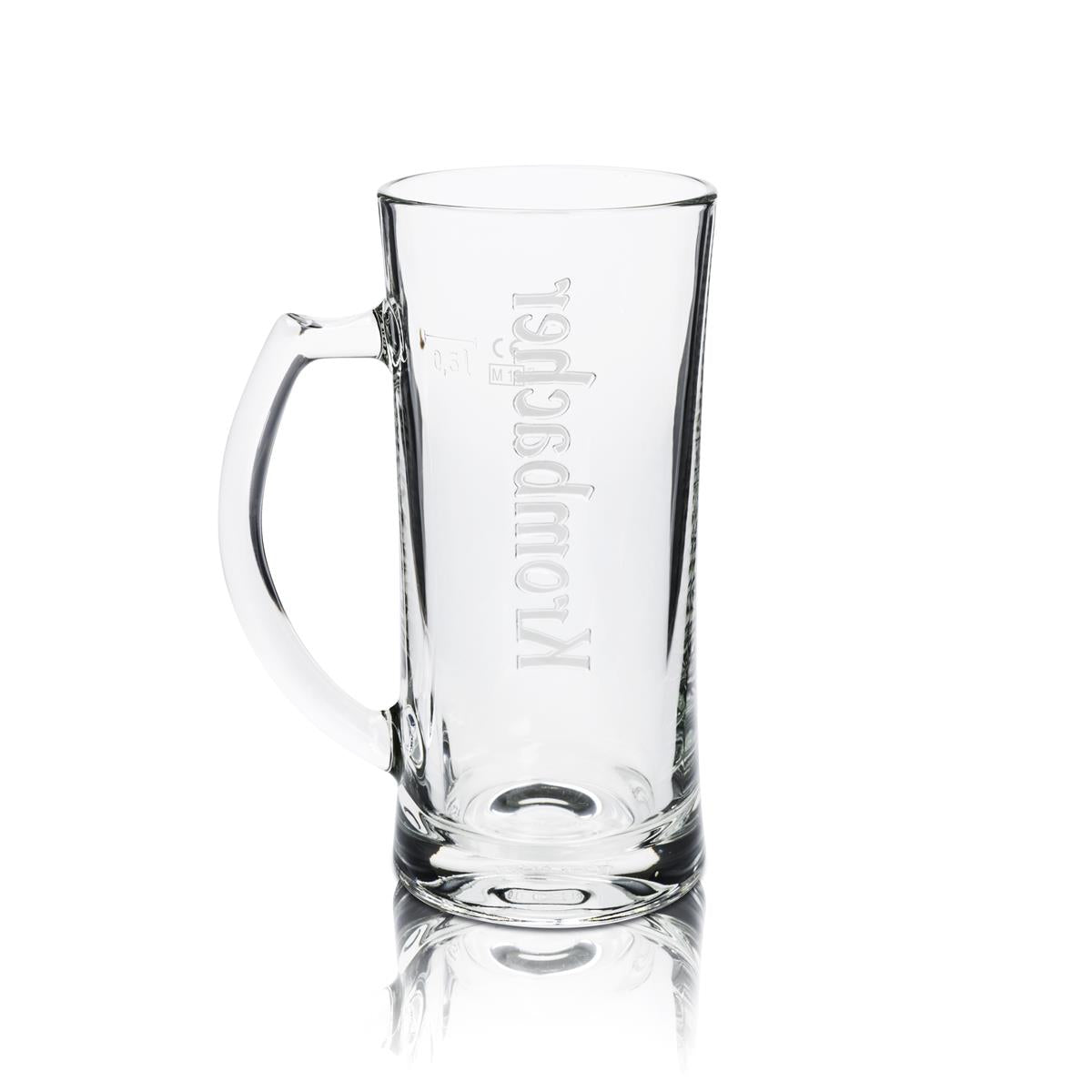 6x szklanka Krombacher 0,5 litra kufel do piwa Seidel szklanki reliefowe pilsner gastro dąb – Widok 4