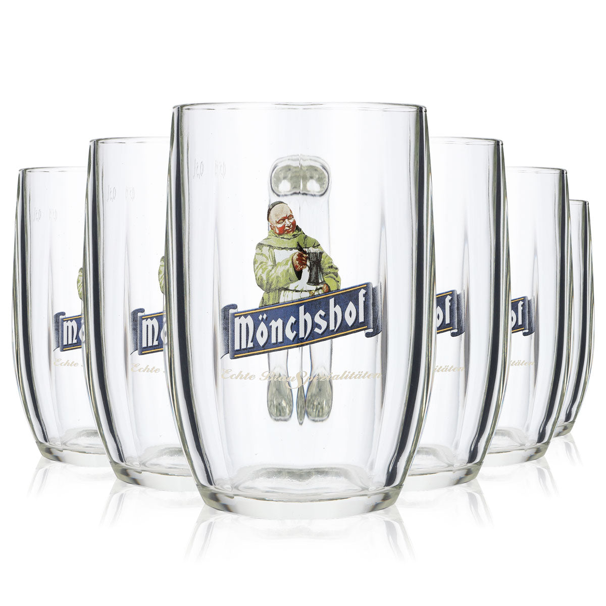 6x Kulmbacher Reichelbräu Kufel do piwa Kufel do piwa Humpen Mönchshof – Widok 7