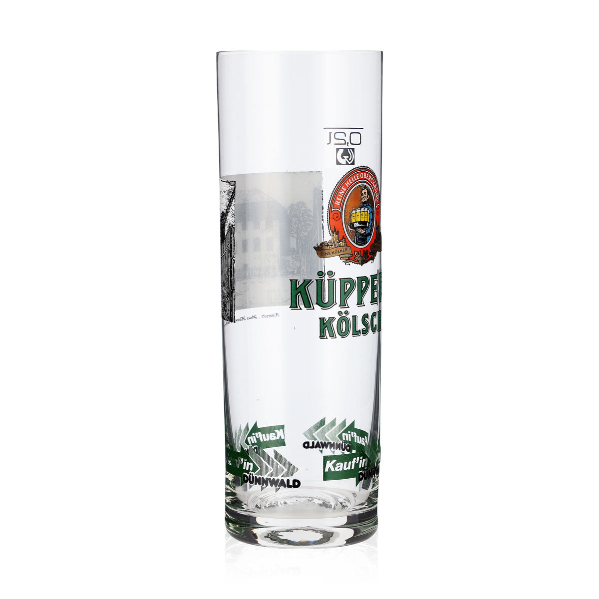 6x szklanka do piwa Küppers Kölsch 0,2 l Szklanka do piwa Kölsch/Stange „Rittersitz Haus Haack” – Widok 4