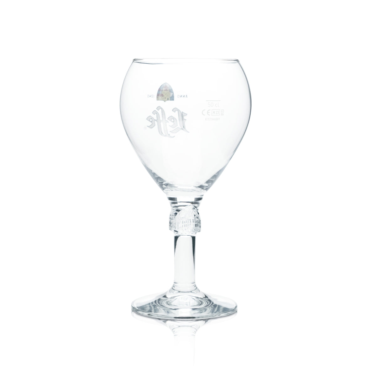 6x szklanka Leffe 0,5l kielich tulipan szklanki do piwa na nóżce Belgia Gastro Bar – Widok 3