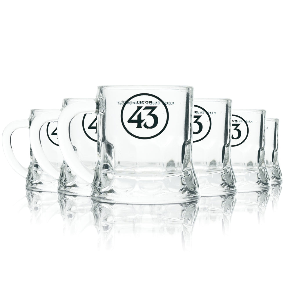 6x Licor 43 Kieliszek 4cl Mini dzbanek Kieliszki do sznapsa Kieliszki gastronomiczne Likier 43