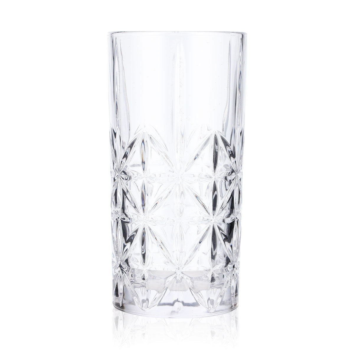 6x szklanki do long drinków Relief 0,35 l Kontur Kristall Cocktail – Widok 2