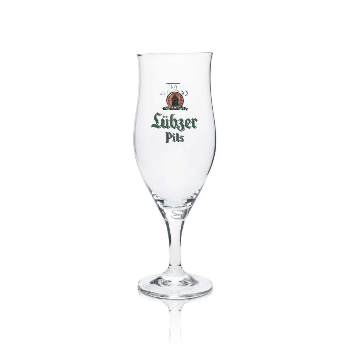 6x szklany kieliszek do piwa Lübz 0,4l Pils Ritzenhoff – Widok 2