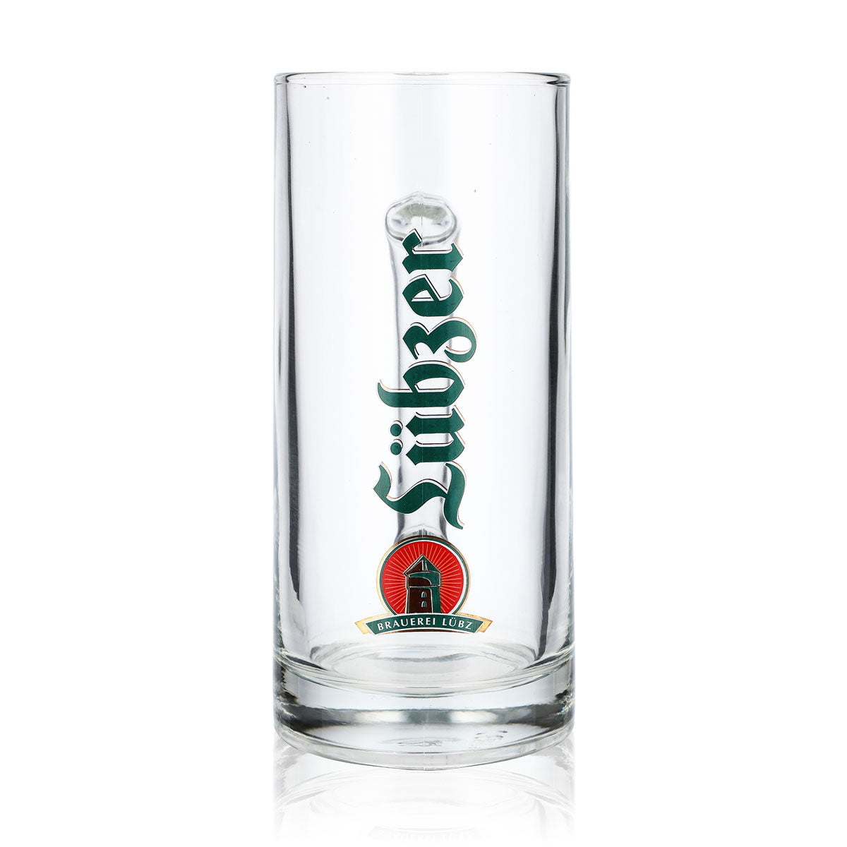 6x Lübzer Beer Glass Beer Mug Seidel Brewery Lübz Clear 0.5l Berna 500 – Widok 2