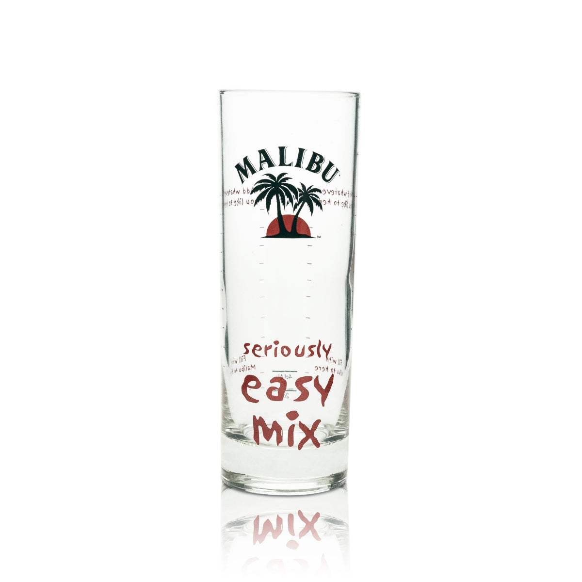 6x kieliszek do likieru Malibu Longdrink seriously easy Mix – Widok 2