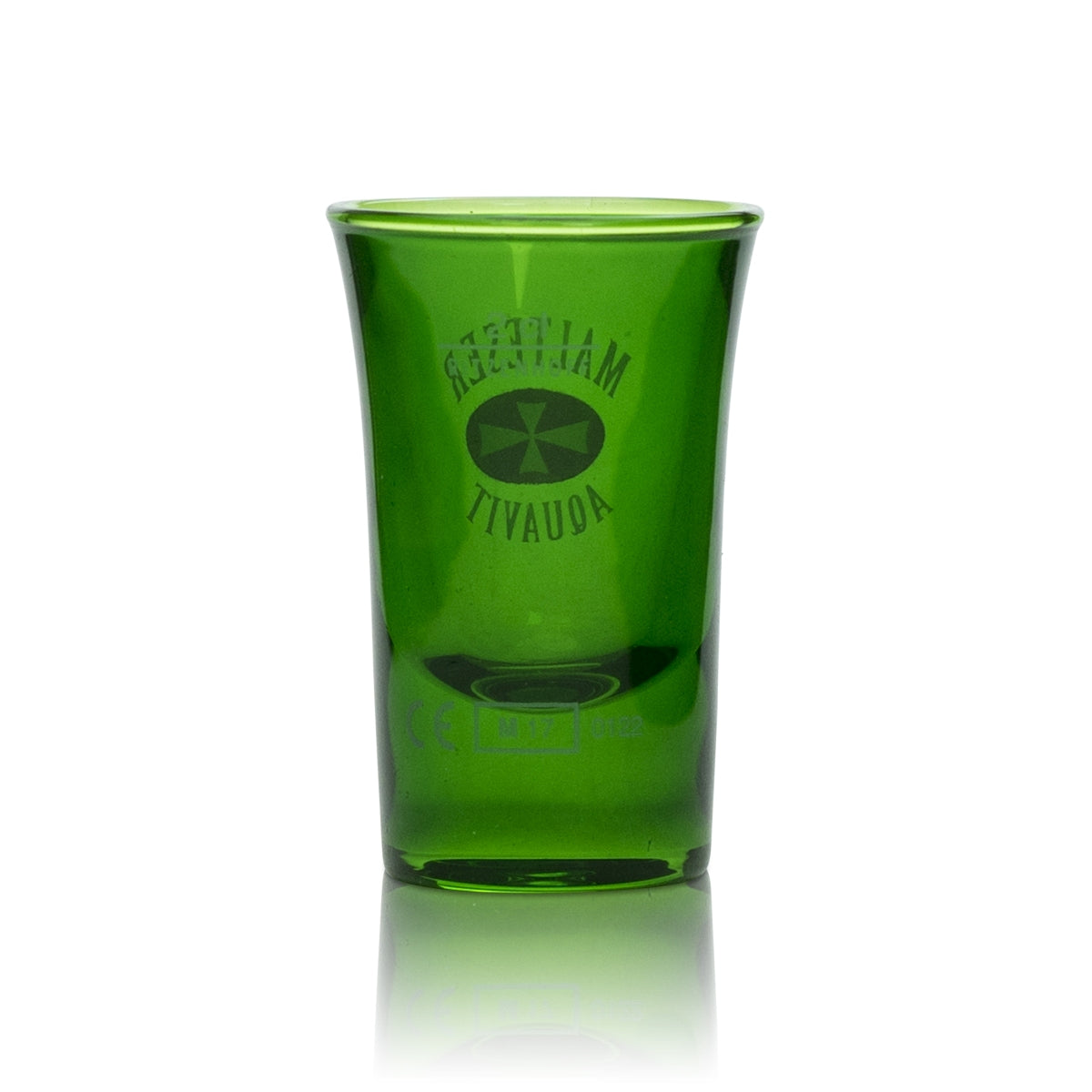 6x Malteser Glass 2cl Shot Short Stamper Schnapps Glasses Calibrated Gastro Aquavit – Widok 3