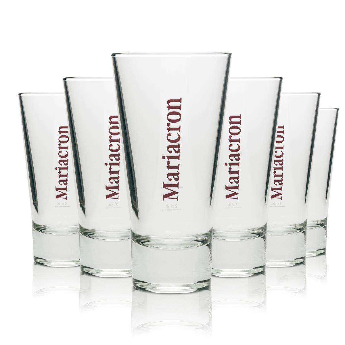 6x kieliszek do brandy Mariacron long drink V-shape onpack