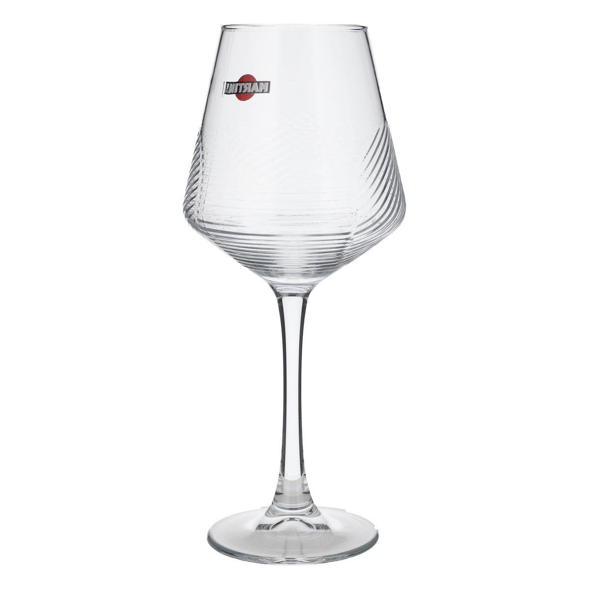 6x Martini Wermut Szklanka na nóżce 0,425 l Szklanki Szklanka do wina Relief Design HH Global – Widok 5