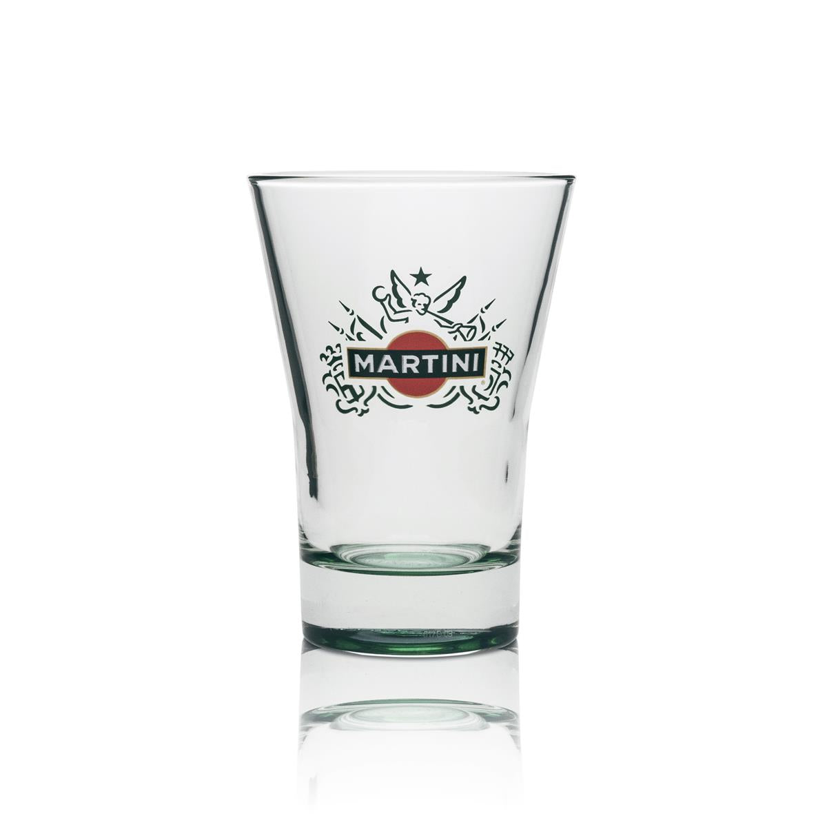 6x szklany kubek na wermut Martini 31cl zielona podstawa – Widok 2