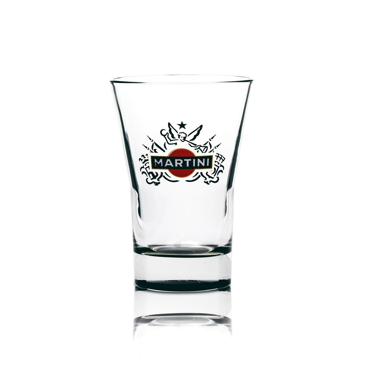 6x szklany kieliszek do wermutu Martini 31cl czarne dno – Widok 2