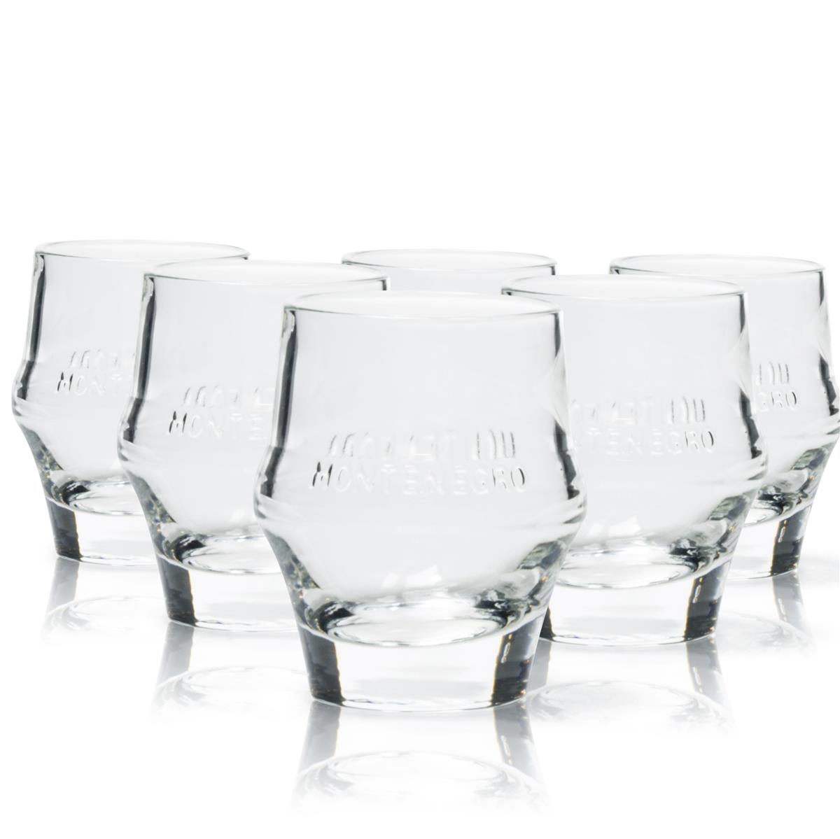 6x kieliszek do likieru Montenegro shot glass 2cl