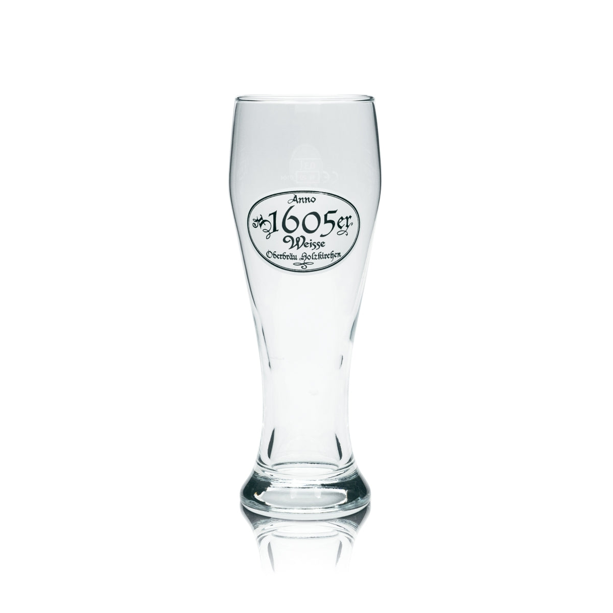 6x Oberbräu szklanka do piwa 0,3l 1605er Weisse szklanki Weiss Hefe Weizen Holzkirchen – Widok 2
