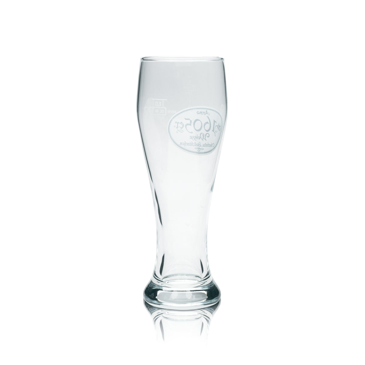 6x Oberbräu szklanka do piwa 0,3l 1605er Weisse szklanki Weiss Hefe Weizen Holzkirchen – Widok 3