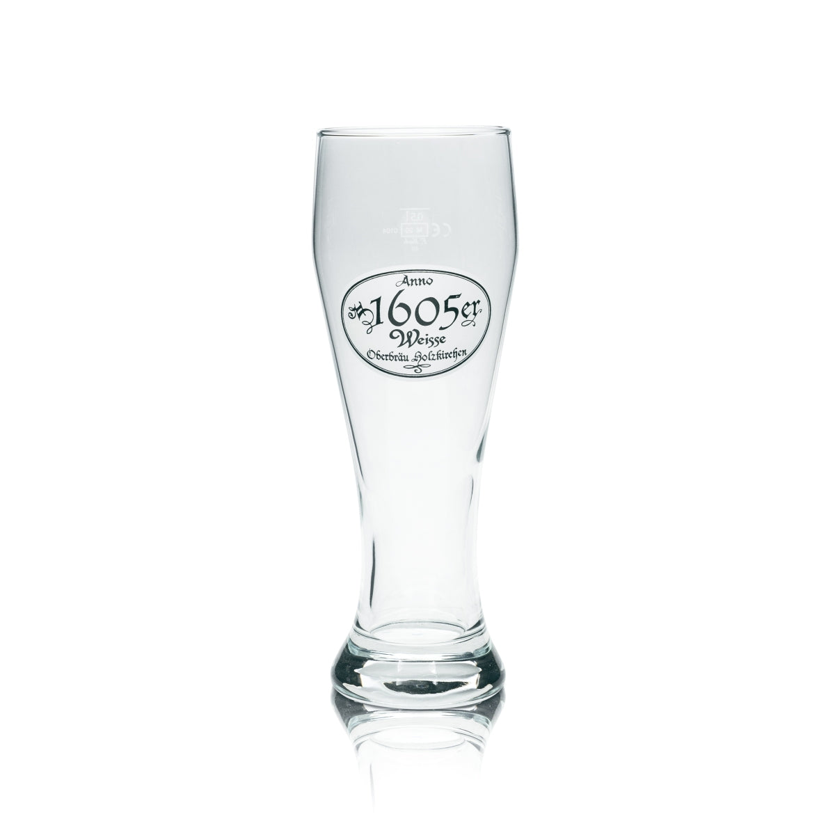 6x Oberbräu szklanka do piwa 0,5l 1605er Weisse szklanki Weiss Hefe Weizen Holzkirchen – Widok 2