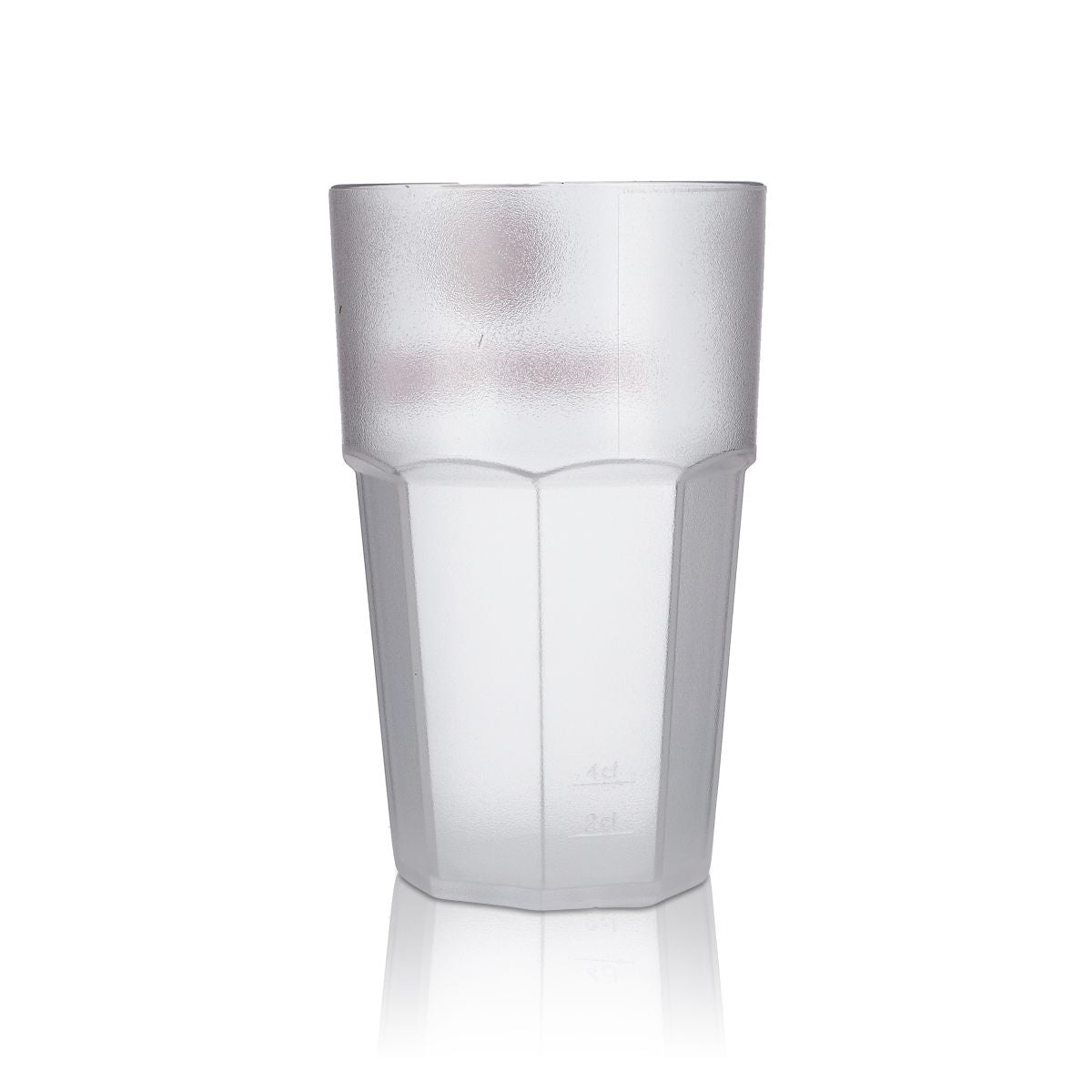 6x rum Pampero, szklanki akrylowe, kubki plastikowe, wersja przezroczysta – Widok 3