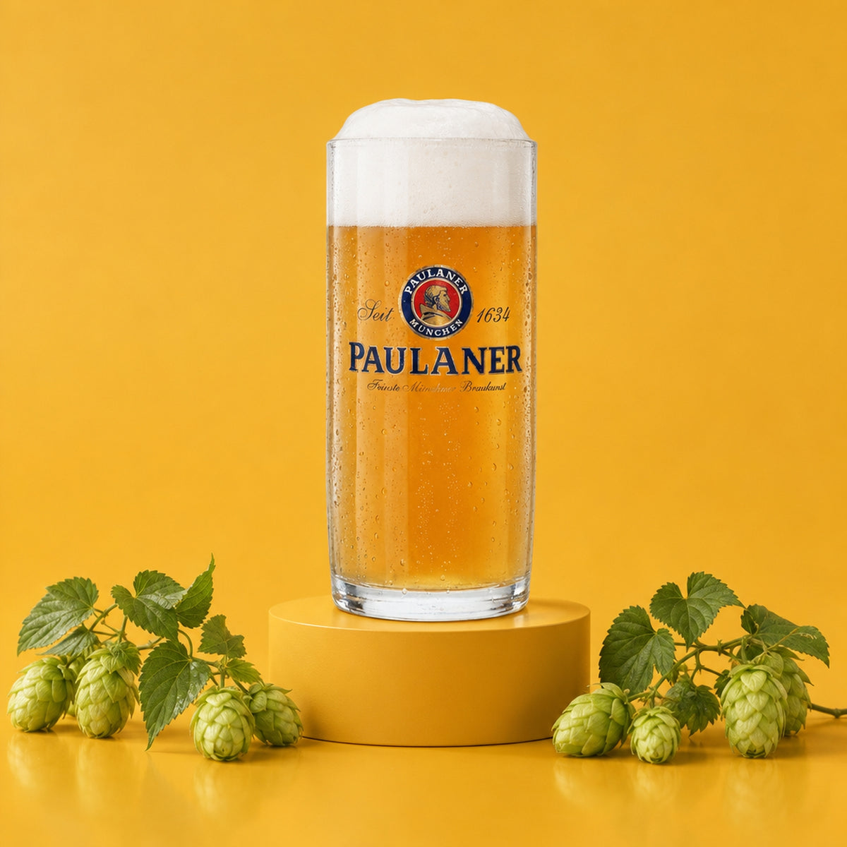 6x Paulaner szklanka do piwa 0.3l kufel Pils Seidel Sahm uchwyt szklanki kufel kufle Piwo
