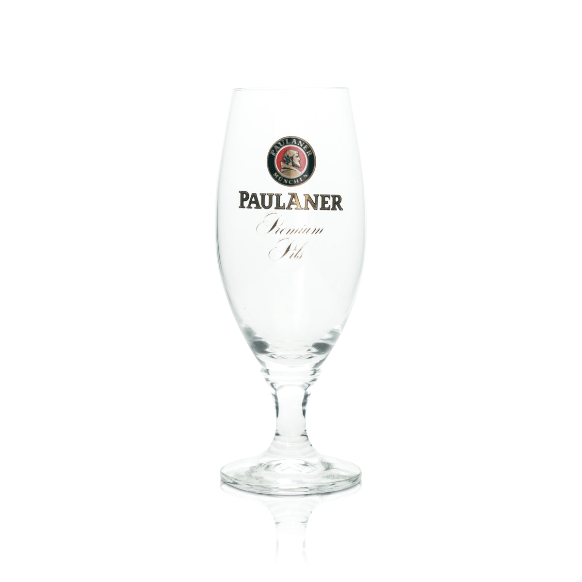 6x Paulaner Beer Glass 0,3l Goblet Premium Pils RC Tulip Glasses Bavaria Beer Stem – Widok 2