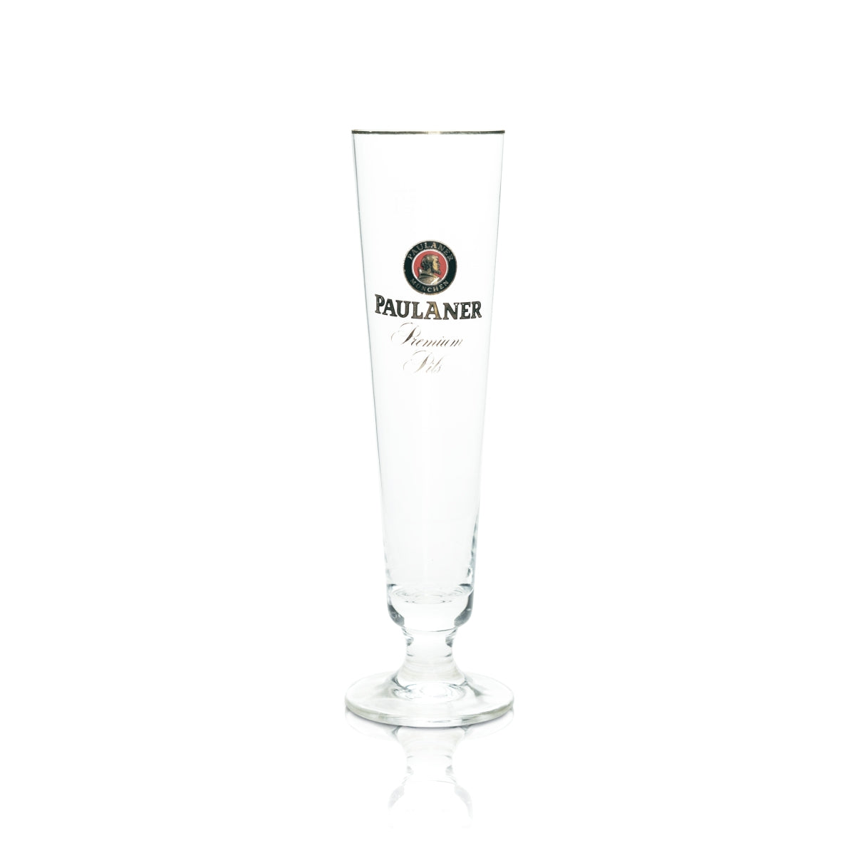 6x Paulaner szklanka do piwa 0,3l złota obręcz Rastal szklanka do piwa Tulip Pils Helles – Widok 2
