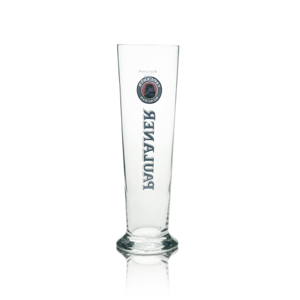 6x szklanka do piwa Paulaner Weizen 0,5 l z logo i złotym rastalem – Widok 3