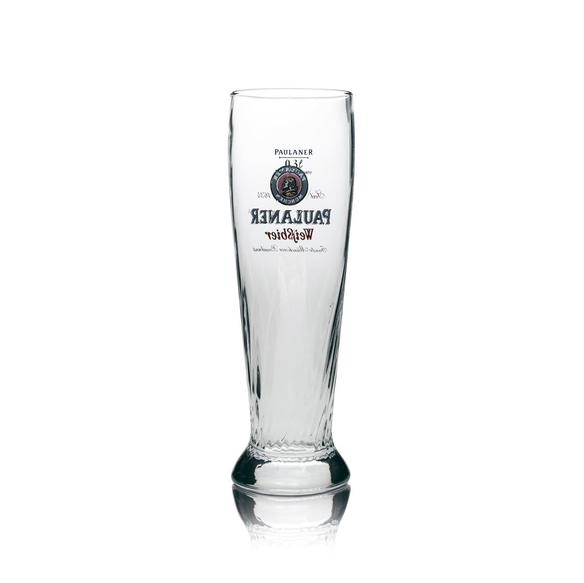 6x Paulaner szklanka do piwa pszenicznego 0,3l drożdżowa kryształowa szklanka do piwa pszenicznego Monachium Bawaria Gastro – Widok 6