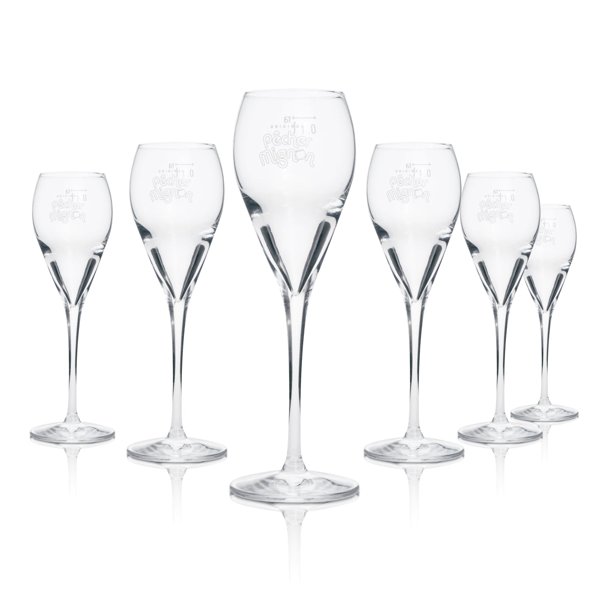 6x kieliszek do likieru Pecher Mignon 0,1 l Rastal