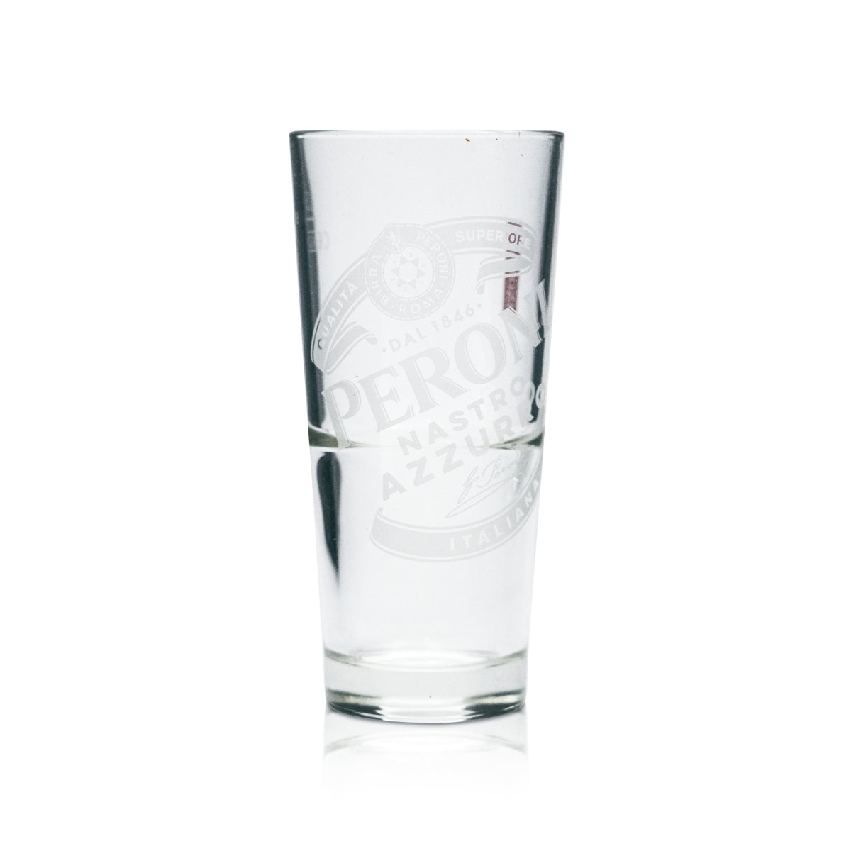 6x Peroni szklanka 0.25l kufel do piwa szklanka kieliszek Włochy Nastro Azzuro dąb – Widok 2