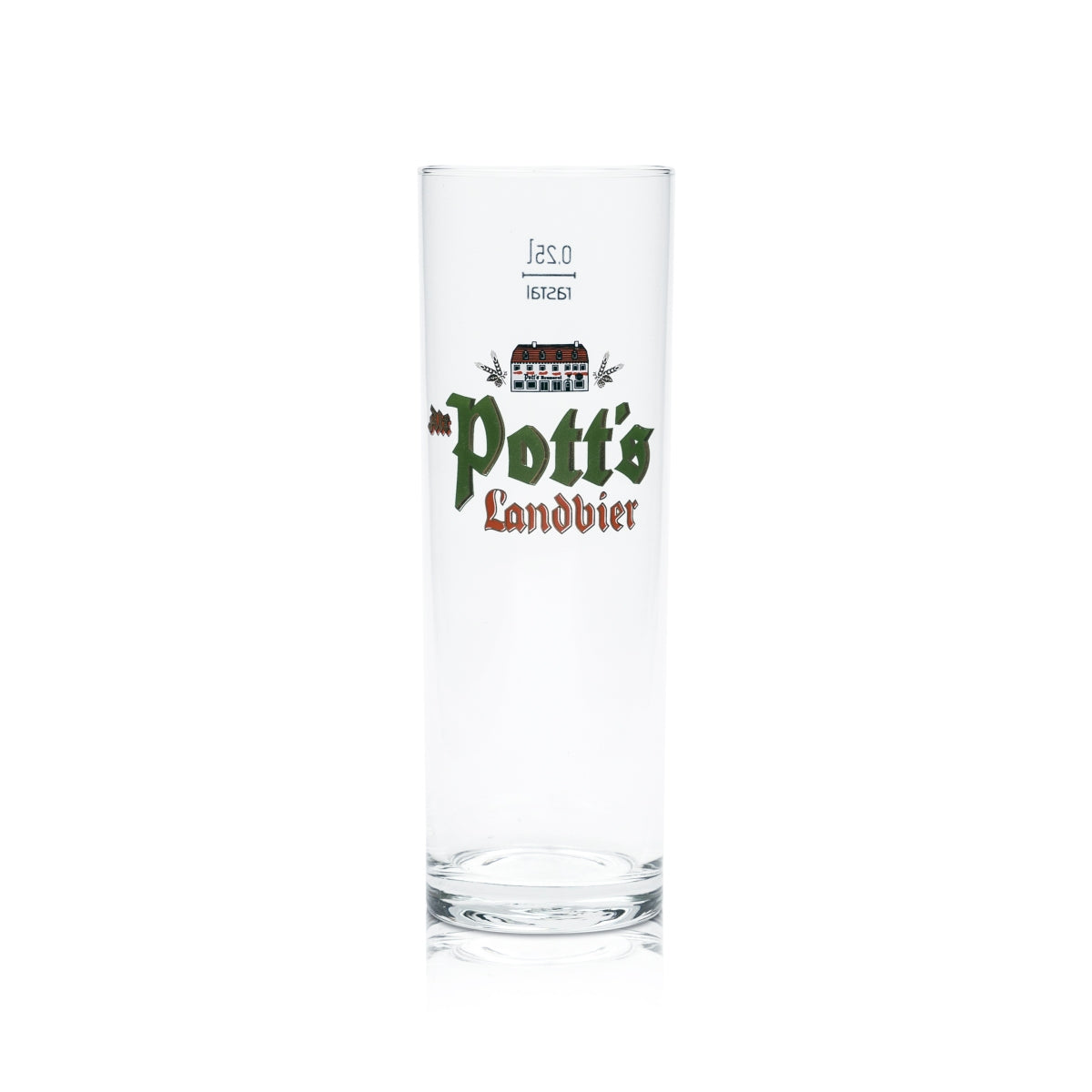 6x szklanka do piwa Potts 0,25 l Kölsch Stange Landbier Szklanki Willi Becher Cup Pokal – Widok 2