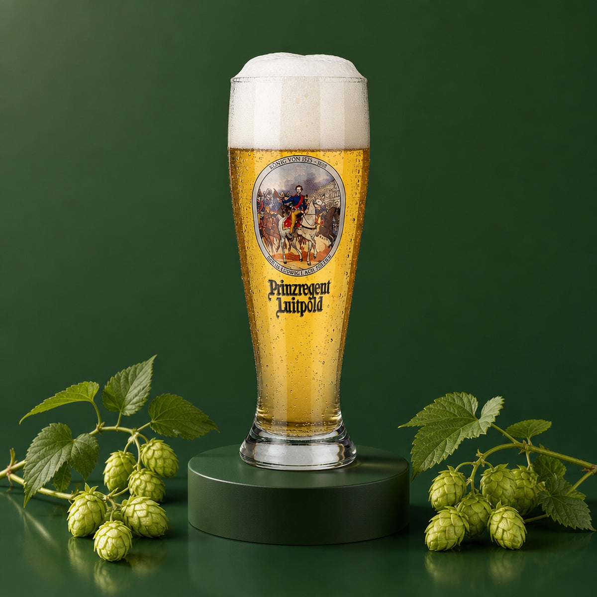 6x Szklanki do piwa Prinz Luitpold Szklanki 0,5 l Szklanka do piwa pszenicznego Prinzregent Luitpold