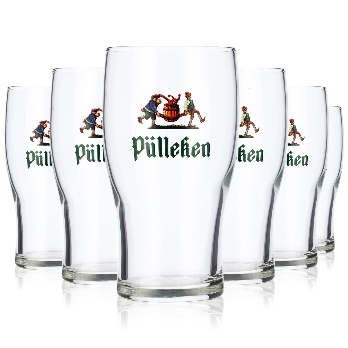 6x szklanka do piwa Pülleken 0,26 l Zestaw szklanek Willi-Becher Browar – Widok 5