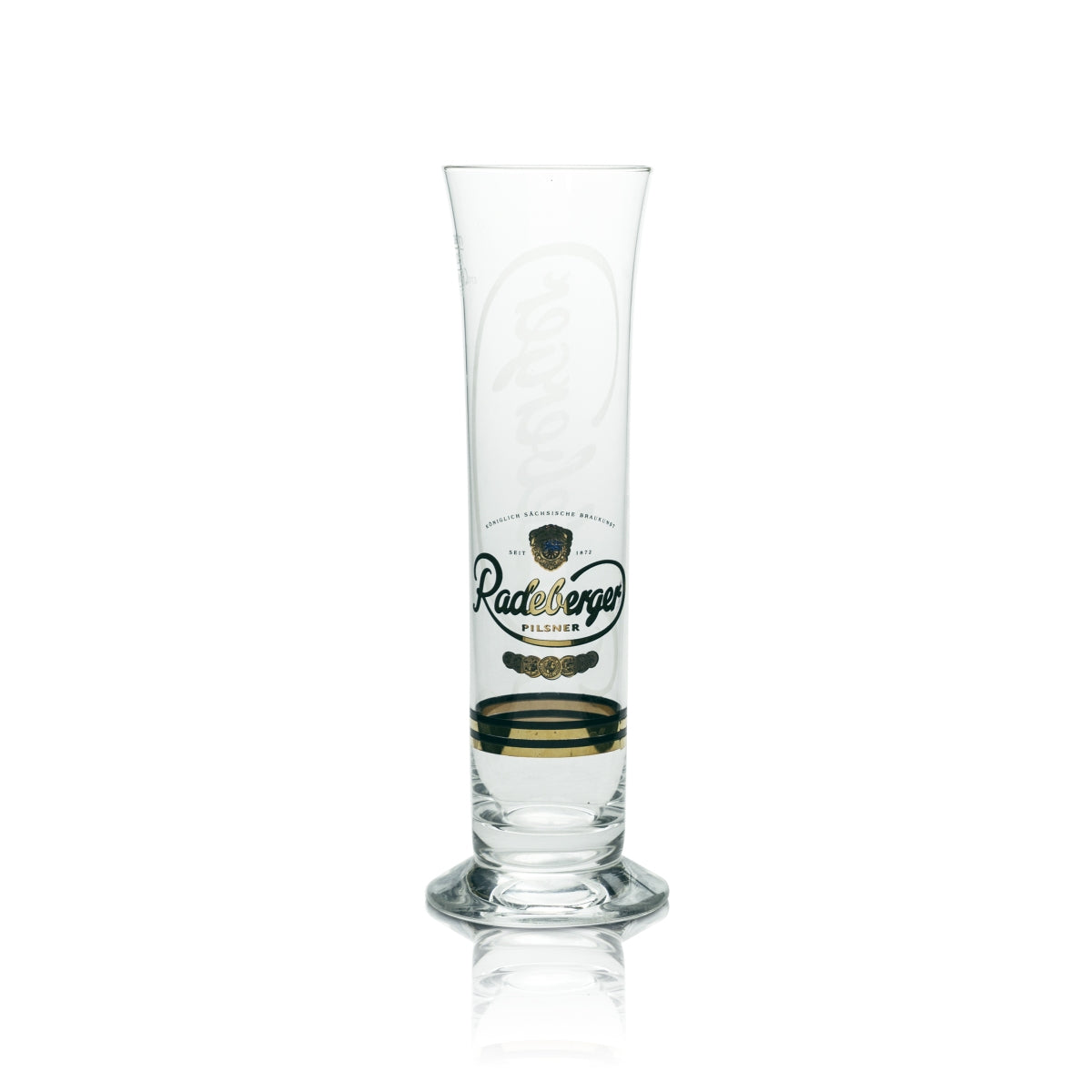 6x Radeberger Beer Glass 0,25l Goblet Logo Scene Glasses Tulip Pilsener Gastro Bar – Widok 2