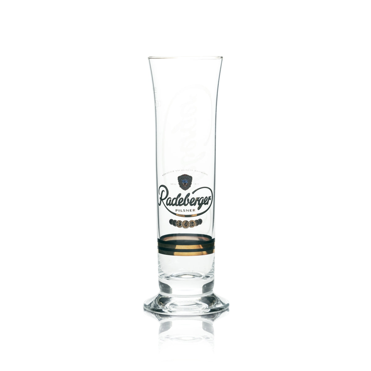 6x Radeberger szklanka do piwa 0,2l goblet logo scena szklanki bar browar piwo tulipan – Widok 2