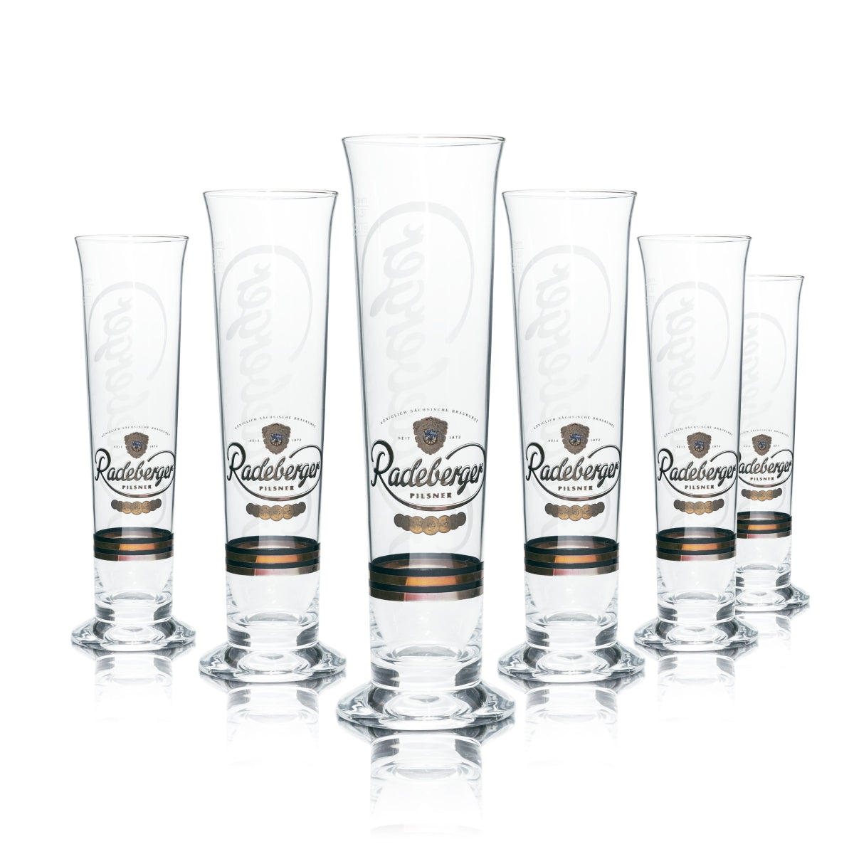 6x szklanka do piwa Radeberger 0,3 l, kielich, tulipan, szklanki do piwa Pils Gastro – Widok 5