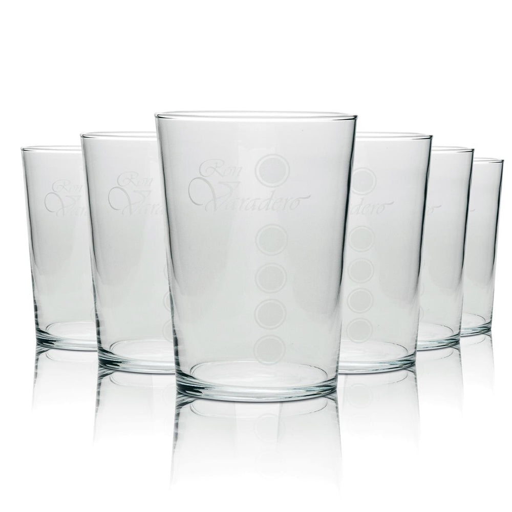 6x Ron Varadero szklanka do rumu long drink 490cl okrągła