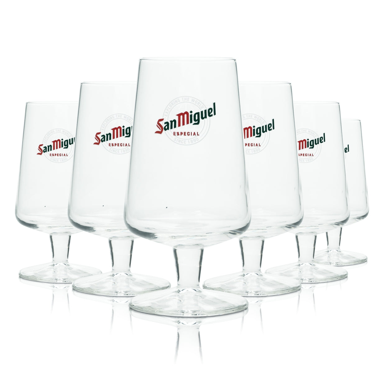 6x szklanka do piwa San Miguel 0,3l Copa Especial Vaso Cerveza Pale Pilsen – Widok 2