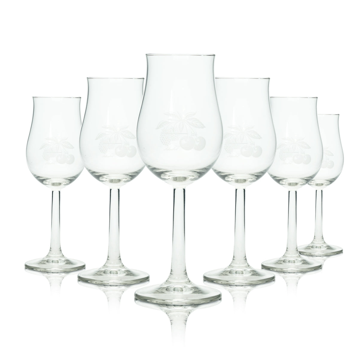 6x Scheibel kieliszek do brandy owocowej 0,1l Nosing Bugatti kieliszki smakowe Tasting Sommelier