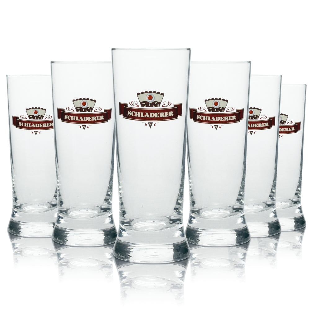 6x Schladerer Schnapps Glass Longdrink 200ml Ritzenhoff