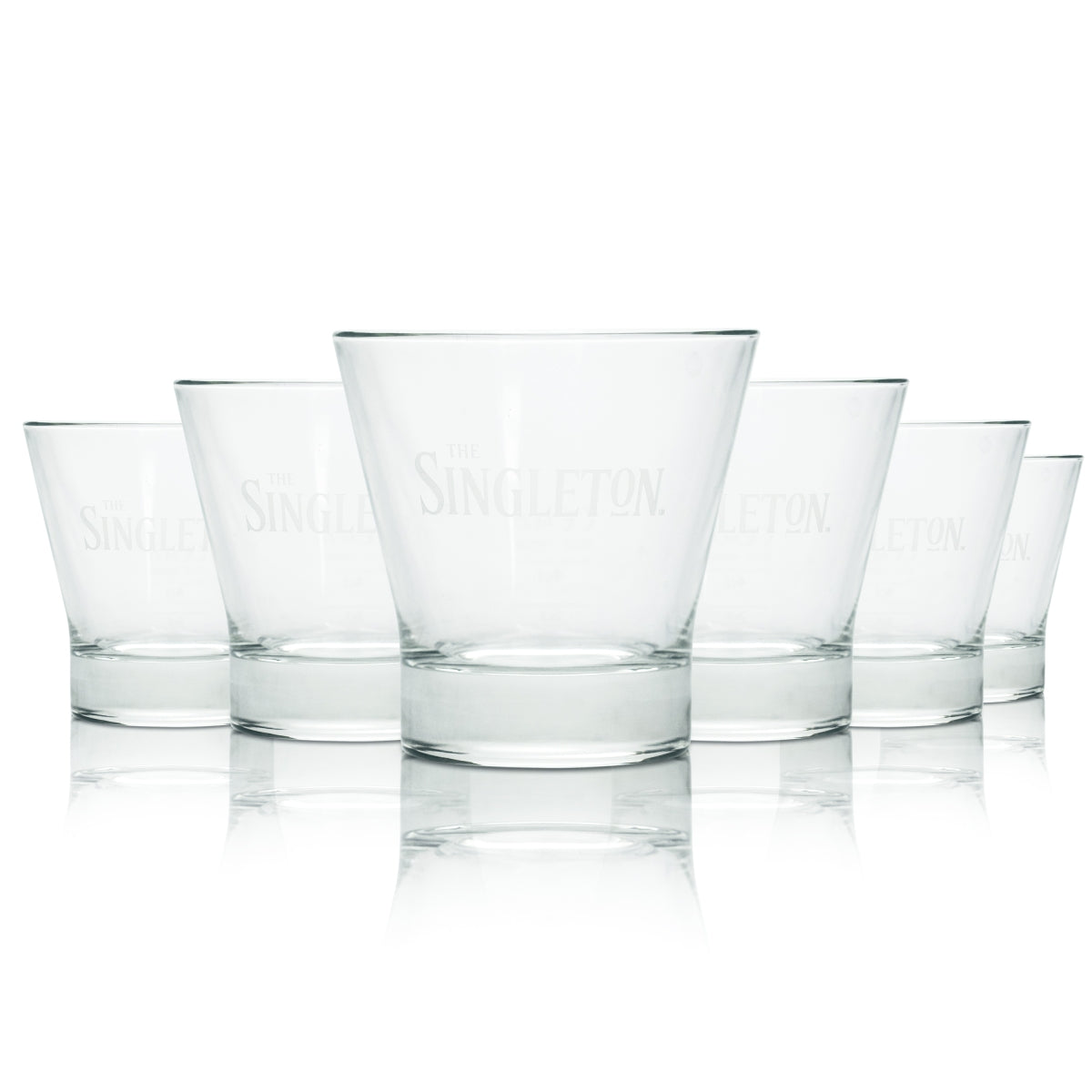 6x Singleton Glass 0,23l Whisky Tumbler Szklanki Longdrink Cocktail Dufftown Malt