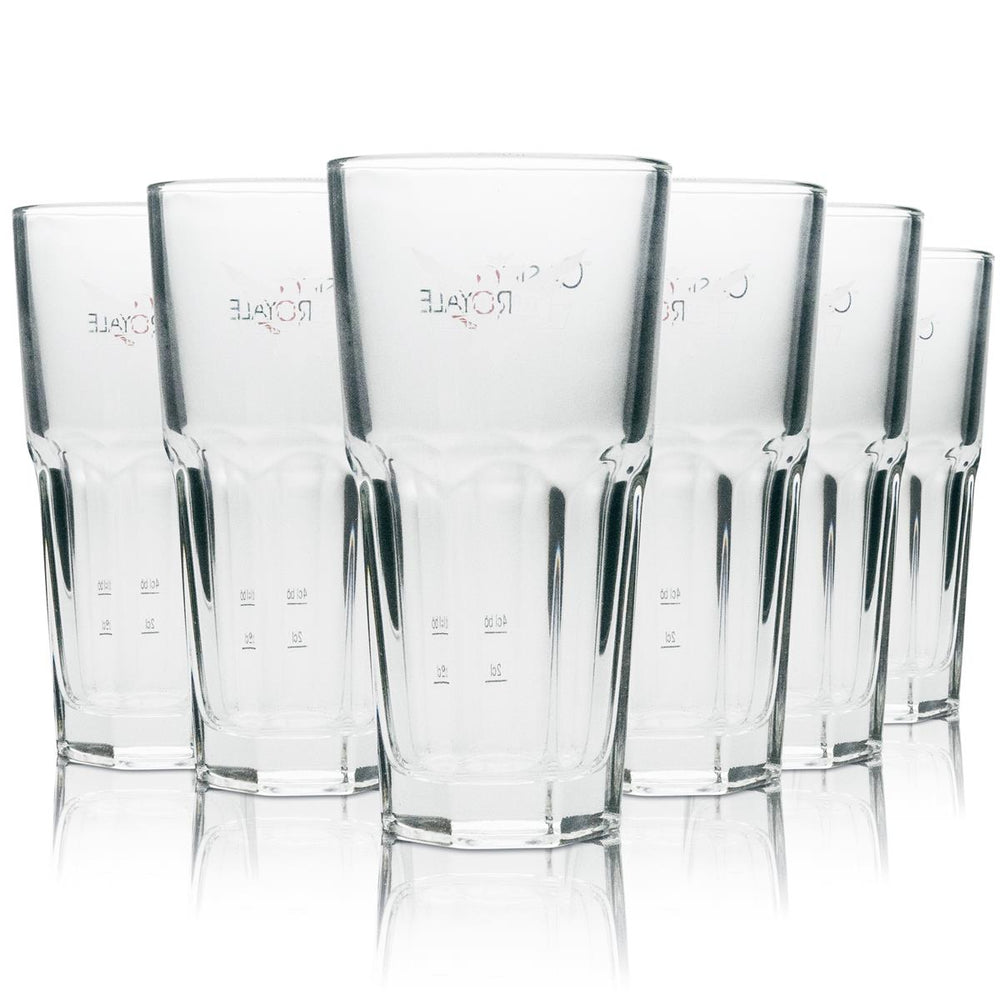 6x Kieliszek do wódki Smirnoff Longdrink Casino Royale 380ml
