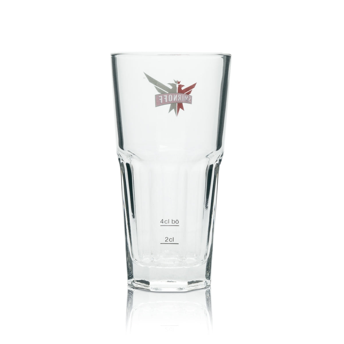6x Smirnoff Vodka Glass Longdrink Harley 31cl Kieliszki koktajlowe do wódki Bar 2cl+4cl – Widok 3