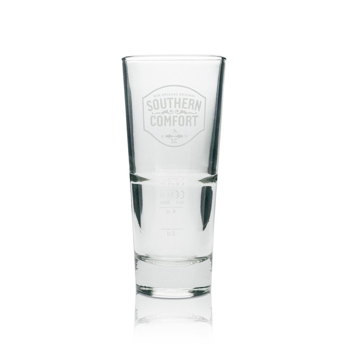 6x Szklanka do whiskey Southern Comfort long drink białe logo 296ml – Widok 2