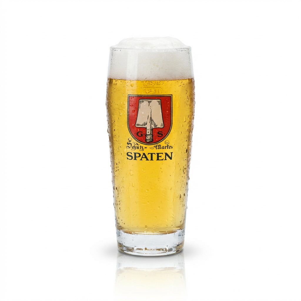 6x szklanka do piwa Spaten 0,5l Willibecher Münchner Hell szklanki tradycyjny bawarski browar – Widok 2