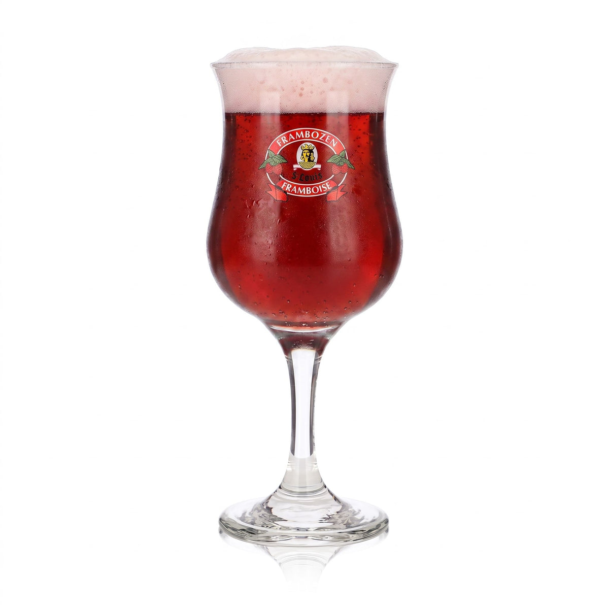6 szt. szklanek do piwa St. Louis o pojemności 0,37 l, model „Frambozen” Dema Goblet – Widok 2