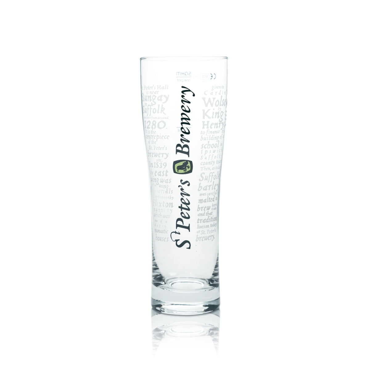 6x Szklanka do piwa St. Peter's Brewery 0.5l Goblet Tulip Glasses Pint Beer Gastro – Widok 2