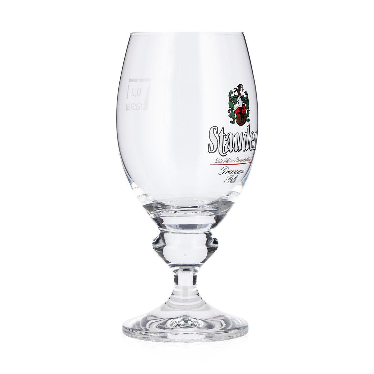 6 szt. szklanek do piwa Stauder 0,2 l, pucharowe, Premium Pils Rastal – Widok 3